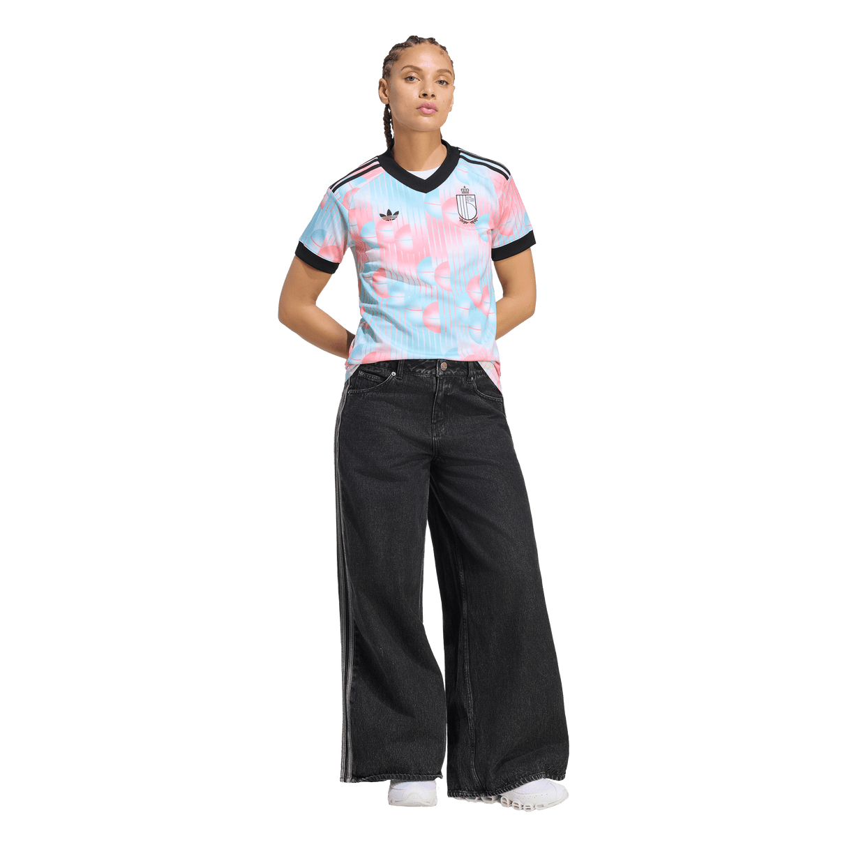 ADIDAS - Belgium 26 Away Jersey - Donna - Blue - image 5