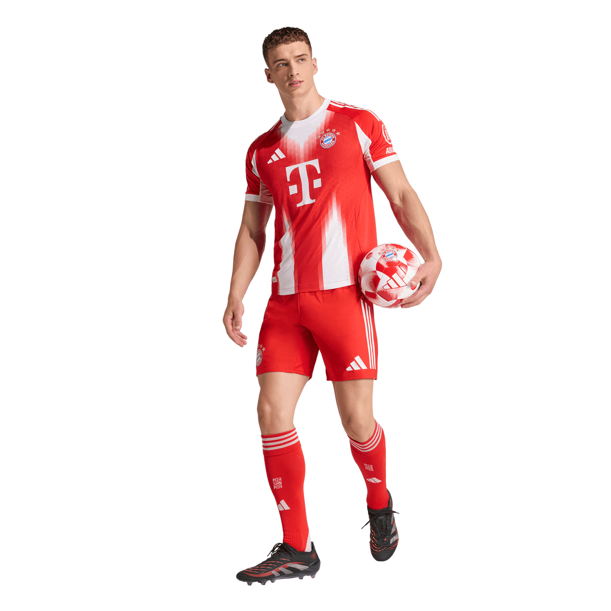 ADIDAS - Maglia Home Authentic Fc Bayern 25/26 - Uomo - Red - image 6