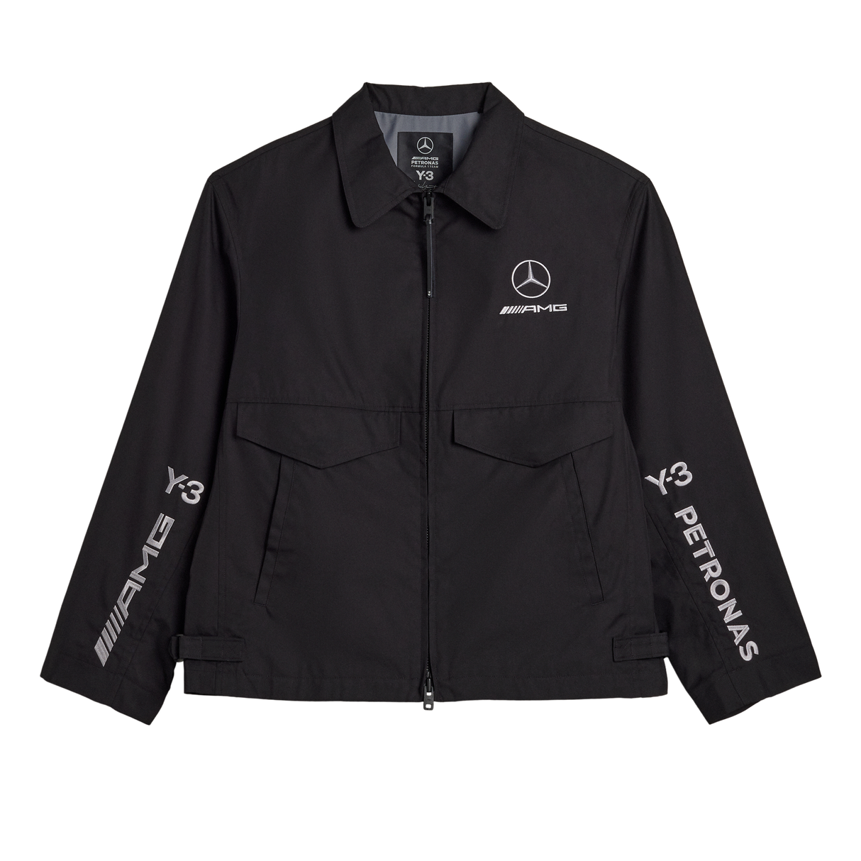 ADIDAS - Y-3 Mercedes - Amg Petronas Formula 1 Team Wolf Jacket - Black - image 1