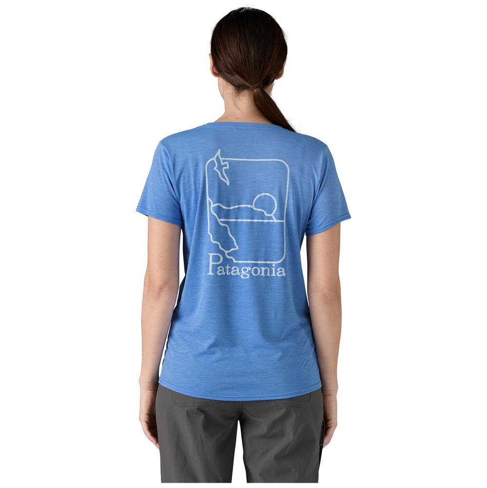 Patagonia Capilene Cool Daily Graphic Shirt-Waters T-shirt donna