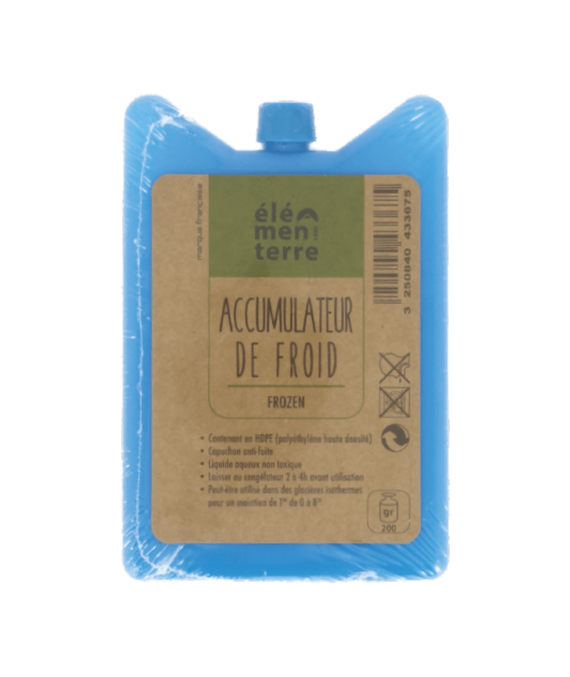 ELEMENTERRE - Accumulatore di freddo congelato
