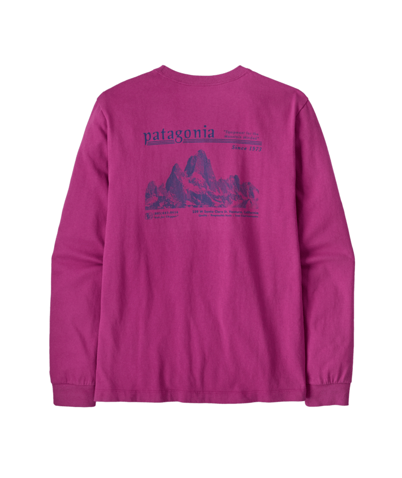 PATAGONIA - M's L/S MW Hut Tripper Skyline T-Shirt