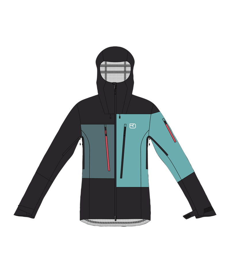 ORTOVOX - "3L DEEP SHELL JACKET W"