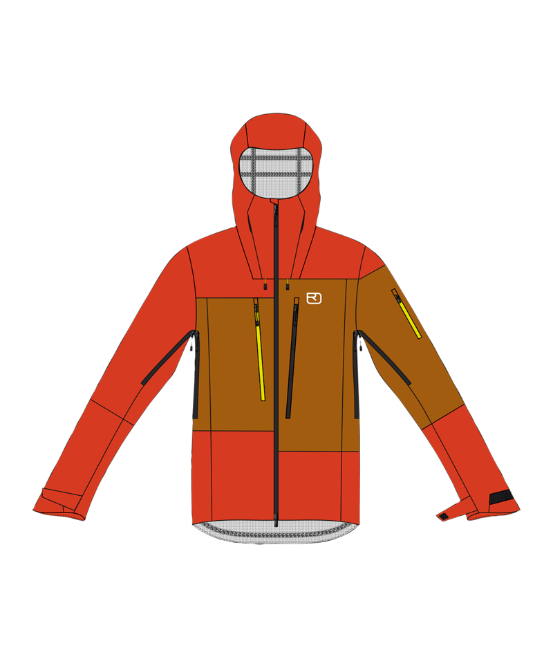 ORTOVOX - "3L DEEP SHELL JACKET M"