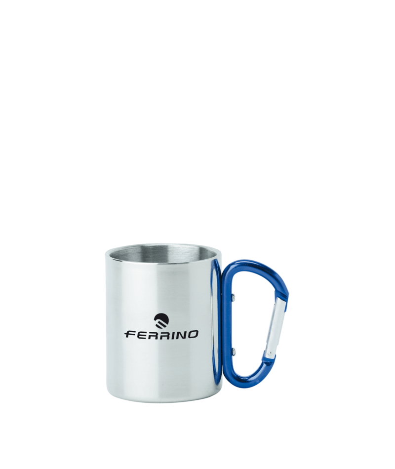 FERRINO - TAZZA INOX CON MOSCHETTONE