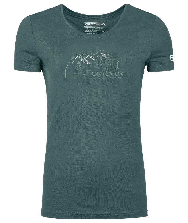 ORTOVOX - "150 COOL VINTAGE BADGE TS W"