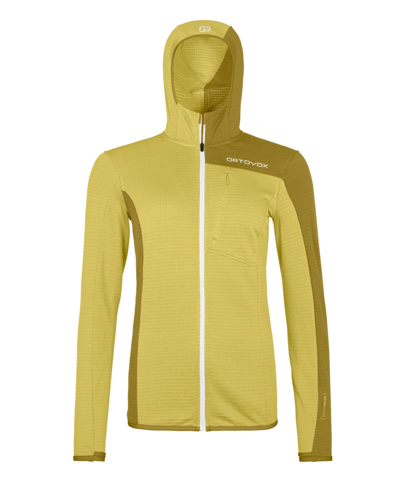 ORTOVOX - "FLEECE LIGHT GRID HOODED JKT W"
