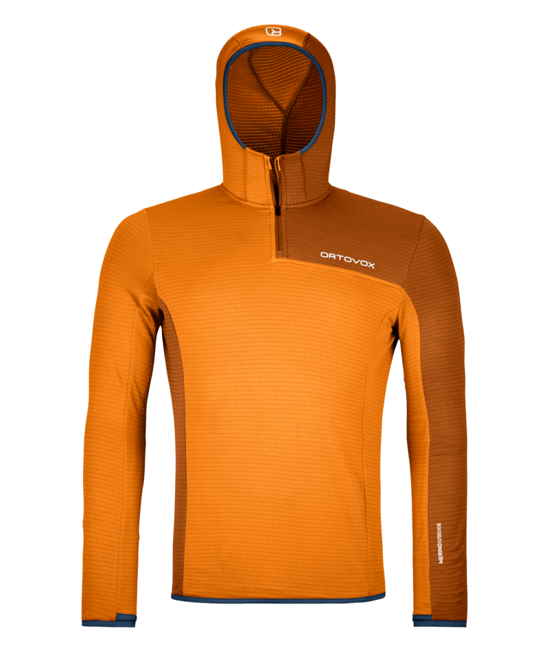 ORTOVOX - "FLEECE LIGHT GRID ZN HOODY M"