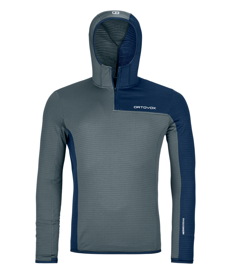ORTOVOX - "FLEECE LIGHT GRID ZN HOODY M"