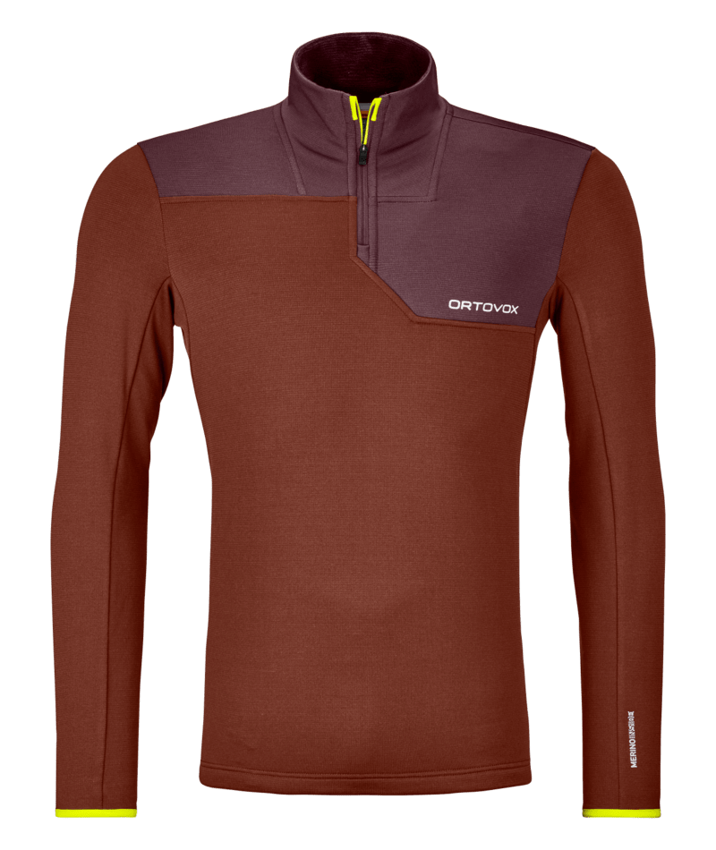 ORTOVOX - "FLEECE LIGHT ZIP NECK M"