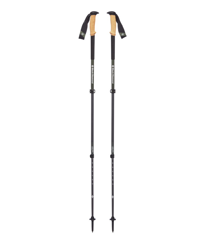 BLACK DIAMOND - ALPINE CARBON CORK TREK POLES
