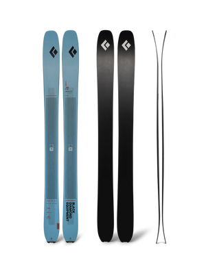 Cross-country skiing and downhill skiing