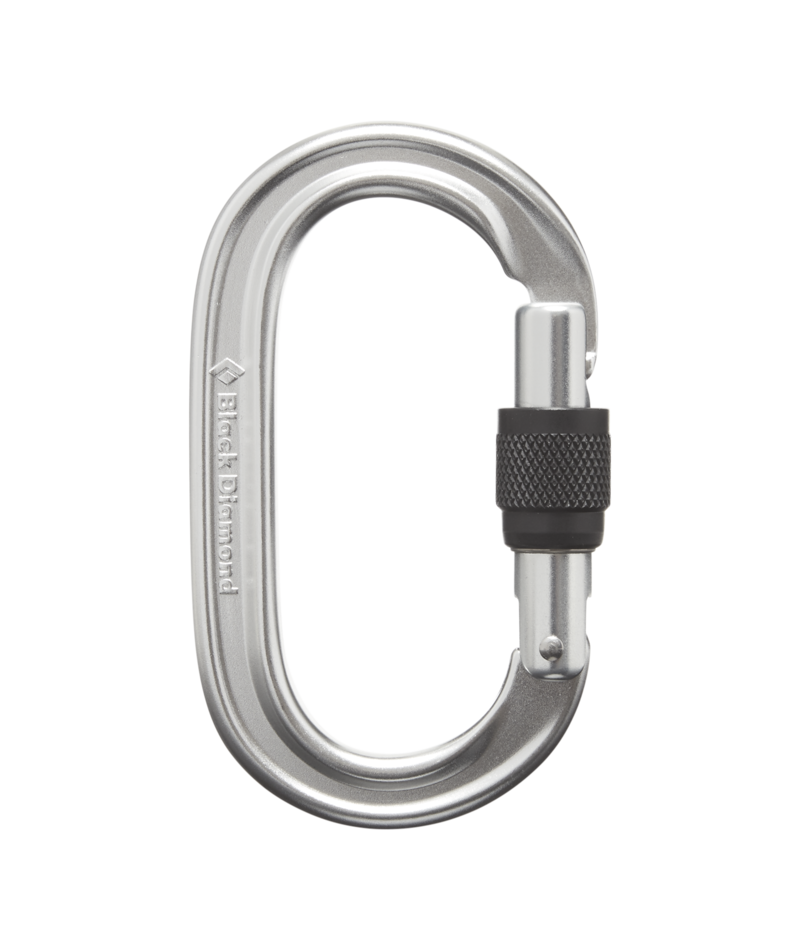 BLACK DIAMOND - OVAL KEYLOCK SCRWGT CARABINER
