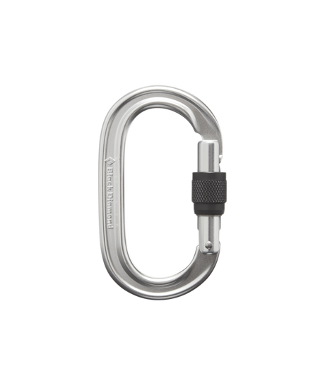 BLACK DIAMOND - OVAL KEYLOCK SCRWGT CARABINER