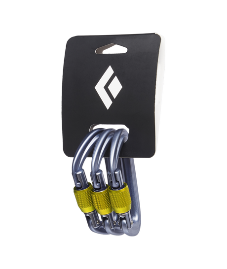 BLACK DIAMOND - LITEFORGE SCRWGT CARABNR 3 PCK
