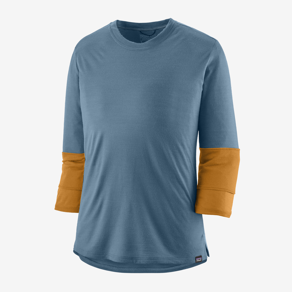 Patagonia Women's Merino Blend 3/4-Sleeved Bike Jersey