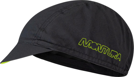 Montura - UP CAP — BLACK/VERDE LIME — Vista frontale 1