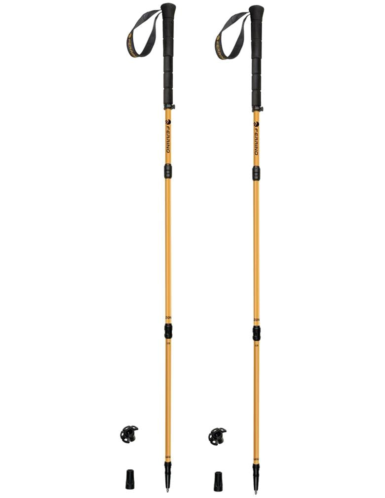 FERRINO ZION BASTONCINI  3 SEZ. 110 CM ALLUMINIO TREKKING