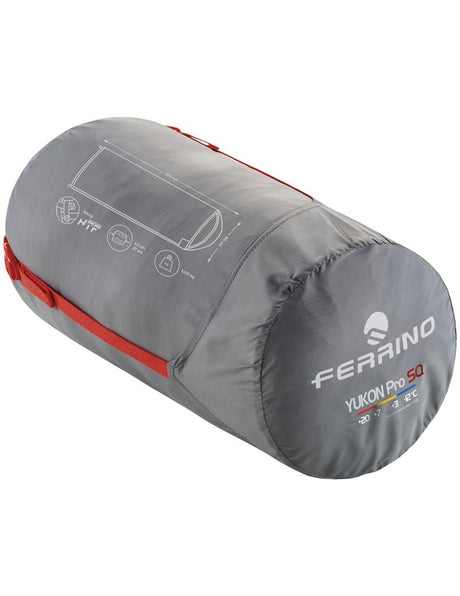 FERRINO YUKON PRO SQ SACCO A PELO MEZZE STAGIONI TREKKING E CAMPEGGIO