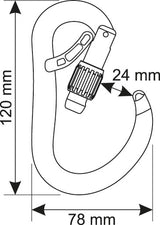 CAMP - ATOM BELAY LOCK - Carabiner