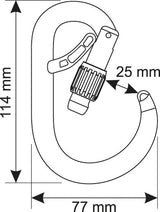CAMP - CORE BELAY LOCK - Mosquetón