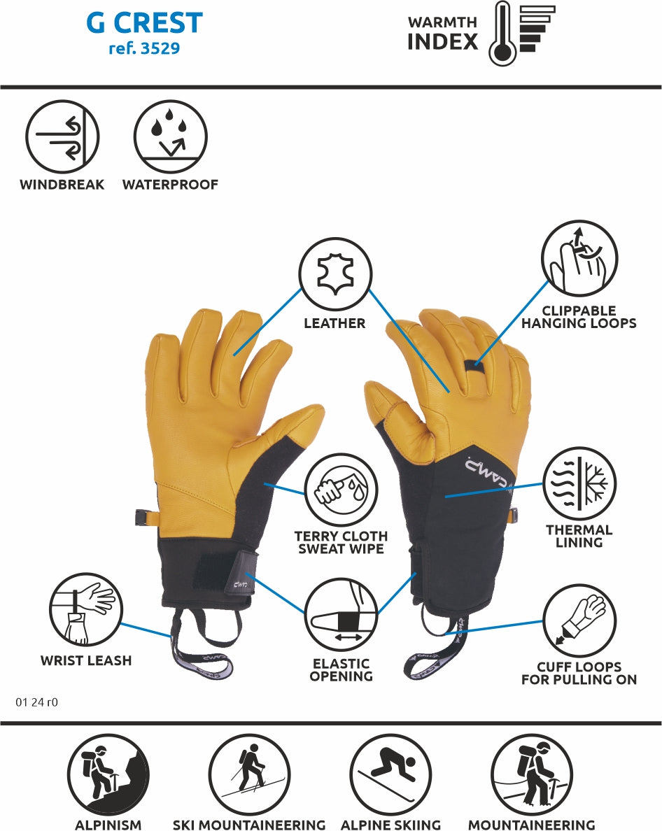 CAMP - G CREST - Glove