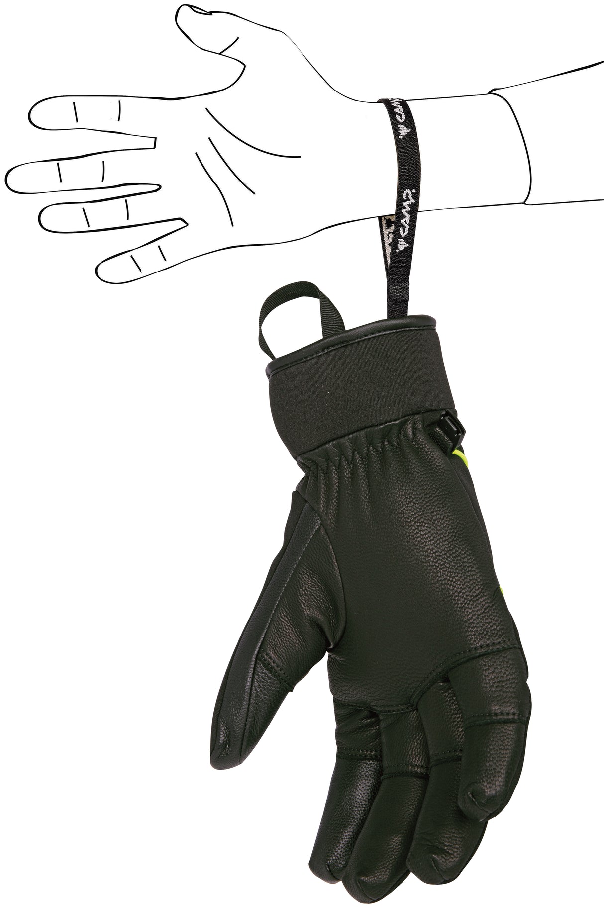 CAMP - G HOT WOOL DRY - Guante