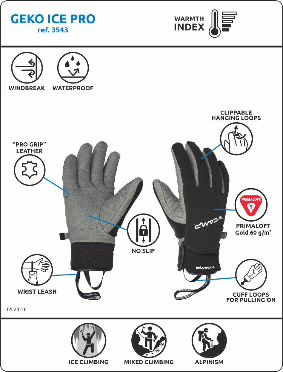 CAMP - GEKO ICE PRO - Handschuh