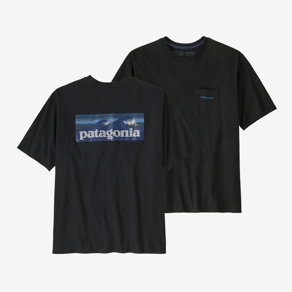 Patagonia - Men's Boardshort Logo Pocket Responsibili-Tee