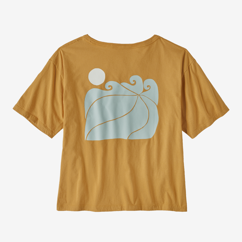 Patagonia - Women's Sunrise Rollers Organic Easy Cut Tee