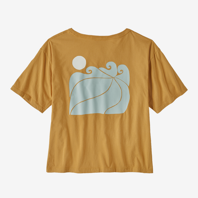 Patagonia - Women's Sunrise Rollers Organic Easy Cut Tee
