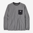 Patagonia - L/S Shop Sticker Pocket Responsibili-Tee