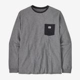 Patagonia - L/S Shop Sticker Pocket Responsibili-Tee