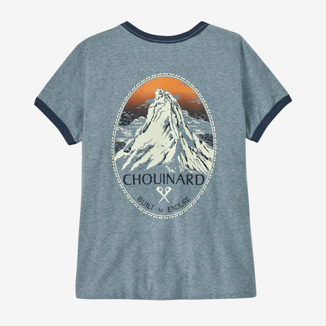 Patagonia Women's Chouinard Crest Ringer Responsibili-Tee