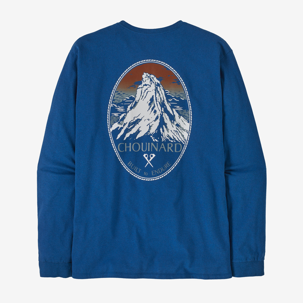 Patagonia Men's Long-Sleeved Chouinard Crest Responsibili-Tee