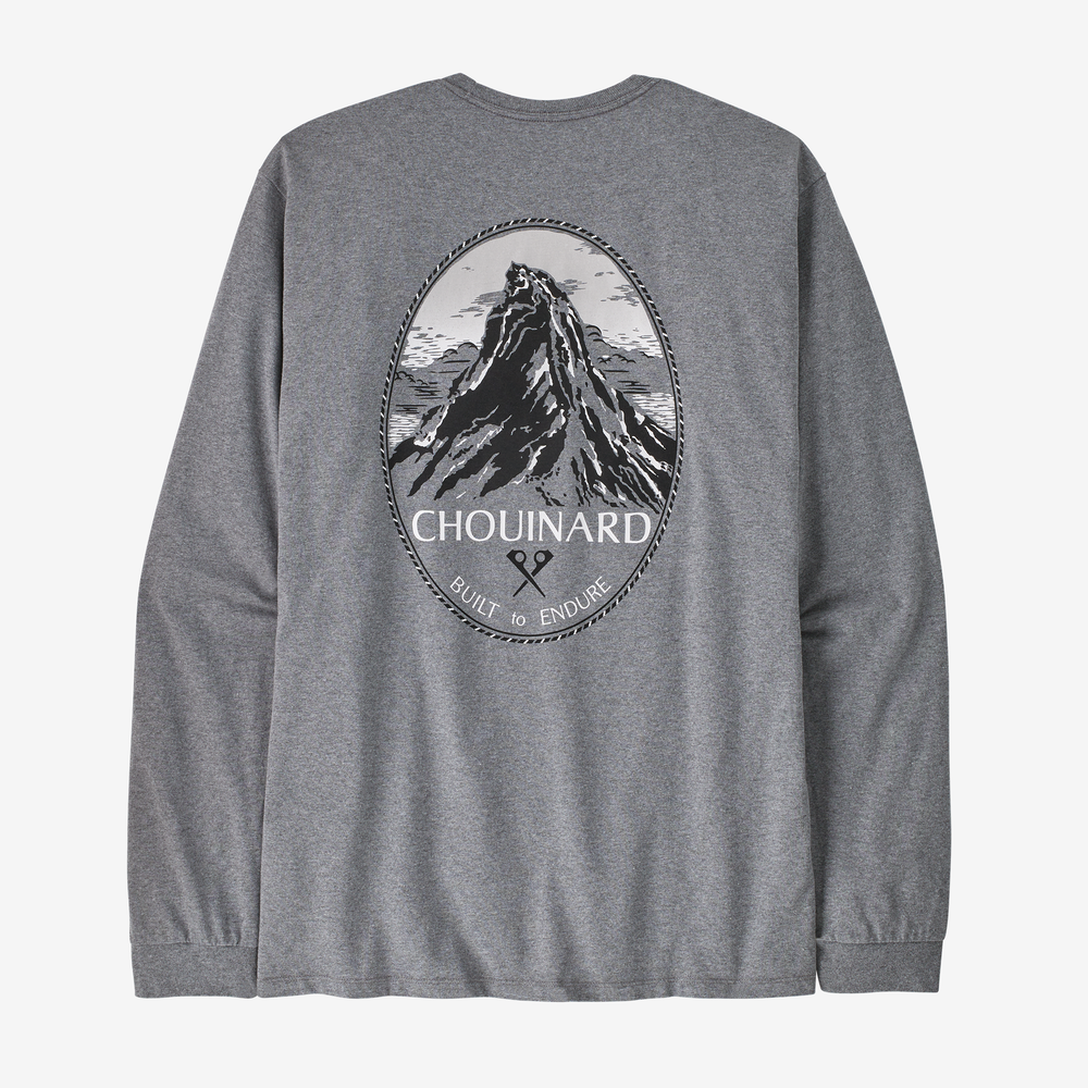 Patagonia Men's Long-Sleeved Chouinard Crest Responsibili-Tee