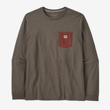 Patagonia - Men's L/S Shop Sticker Pocket Responsibili-Tee