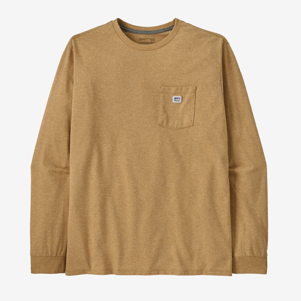 Patagonia - Men's L/S Shop Sticker Pocket Responsibili-Tee