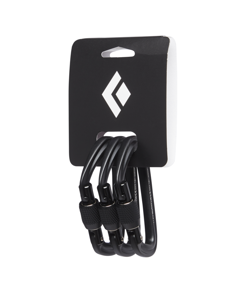BLACK DIAMOND - HOTFORGE SCRWGT CARABNR 3 PCK