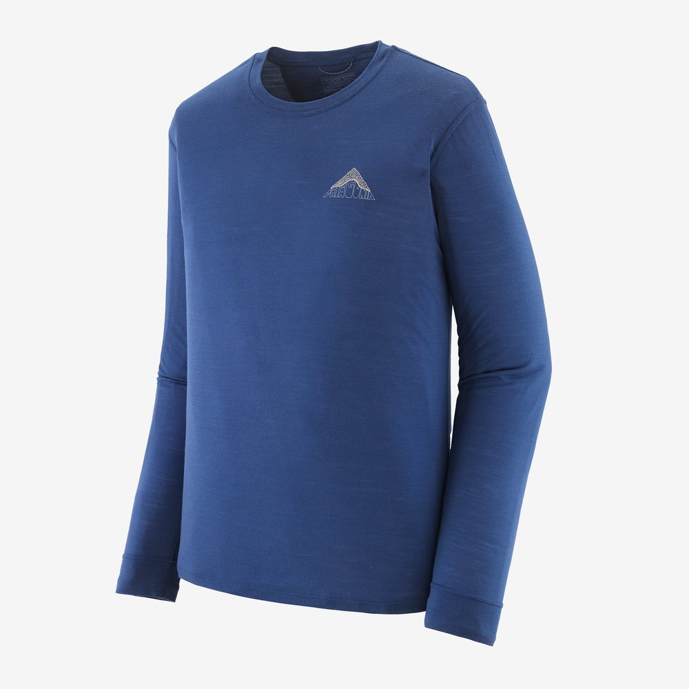 Patagonia - Men's Long-Sleeved Capilene Cool Merino-Blend Graphic Shirt