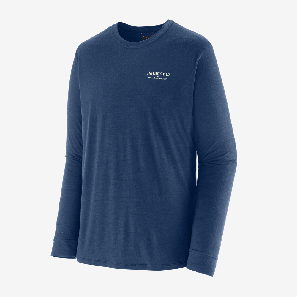 Patagonia - Men's L/S Cap Cool Merino Blend Graphic Shirt
