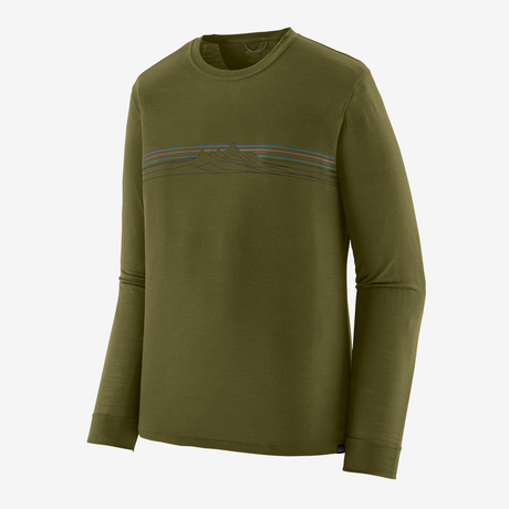 Patagonia - Men's Long-Sleeved Capilene Cool Merino-Blend Graphic Shirt