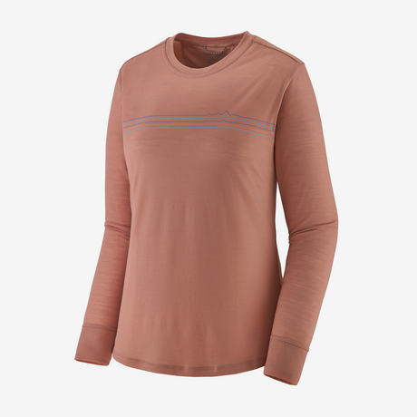 Patagonia - Women's L/S Cap Cool Merino Blend Graphic Shirt