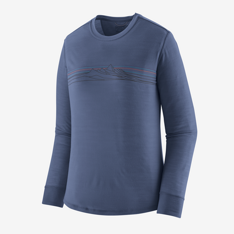 Patagonia - Women's Long-Sleeved Capilene Cool Merino-Blend Graphic Shirt