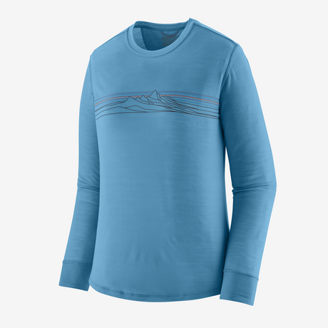 Patagonia - Women's L/S Cap Cool Merino Blend Graphic Shirt