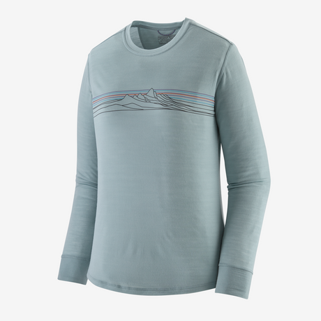 Patagonia - Women's Long-Sleeved Capilene Cool Merino Blend Graphic Shirt