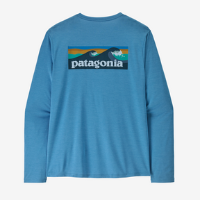 Patagonia - Men’s Long-Sleeved Capilene Cool Daily Shirt - Boardshort Logo