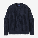 Patagonia - Recycled Wool-Blend Cable-Knit Crewneck Sweater