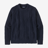 Patagonia - Recycled Wool-Blend Cable-Knit Crewneck Sweater
