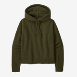 Patagonia Women's Recycled Wool-Blend Hooded Pullover Sweater